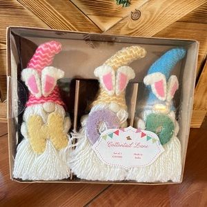 Cottontail Lane gnome set of 3 Brand New Sealed (offers are welcome)